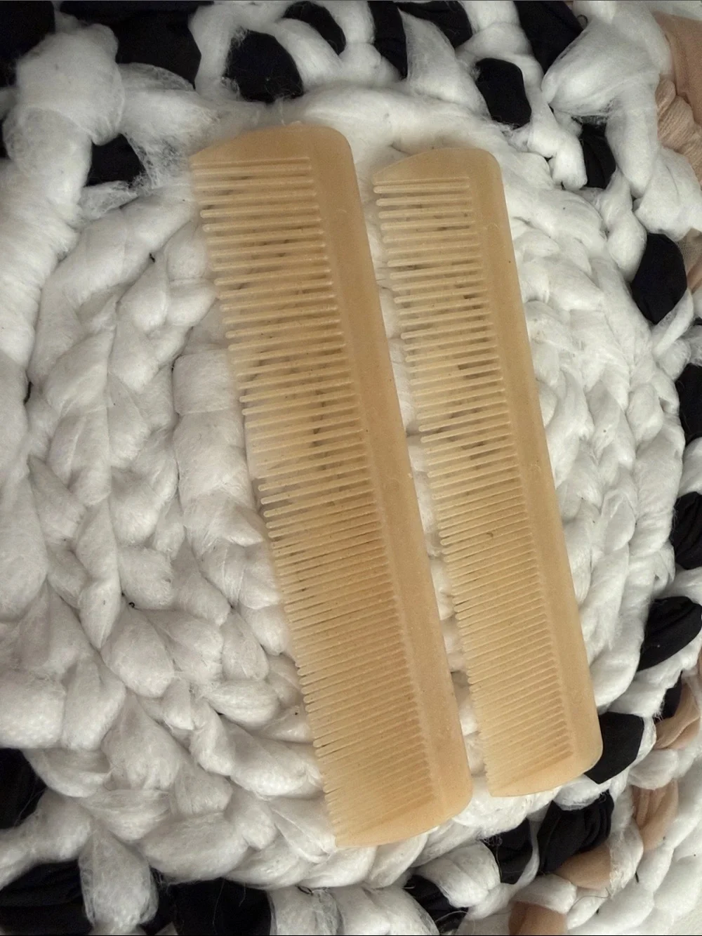 5/$15 2 Beige Double Pack Hair Combs